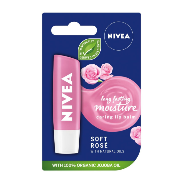 Nivea Lip Balm Soft Rose