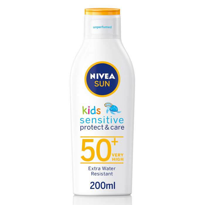 Image of Nivea Sun Babies & Kids Pure & Sensitive Lotion SPF50