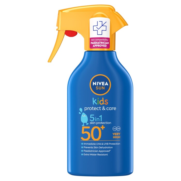 Image of Nivea Sun Kids Protect & Care Sun Spray SPF50+