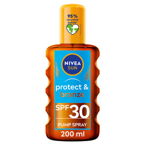Nivea Sun Protect & Bronze Tan Activating Sun Oil Spray SPF30