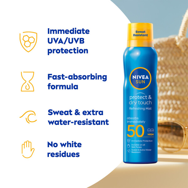 Nivea Sun Protect & Dry Touch Cooling Sun Cream Mist SPF50 