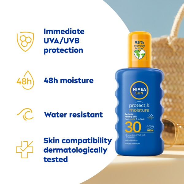 Nivea Sun Protect & Moisture Sun Cream Spray SPF30