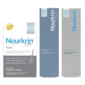 Nourkrin Man Hair Growth Programme (Free Shampoo and Conditioner)