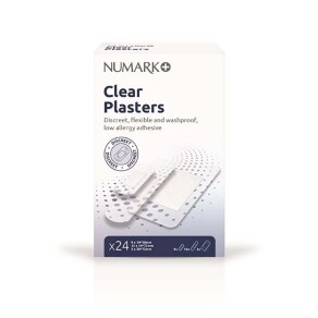 Numark Clear Plasters Assorted Sizes