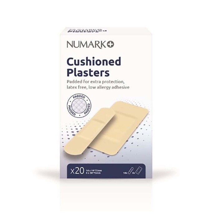 Image of Numark Cushioned Plasters Assorted Sizes