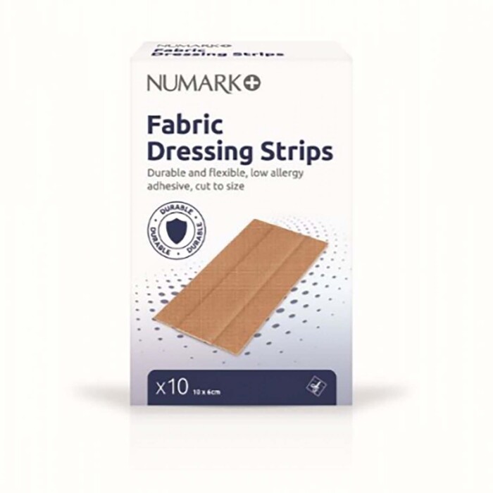 Image of Numark Fabric Dressing Strips 6cm x 1m