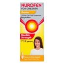 Nurofen Double Strength For Children 7-12 years  Orange Flavour Oral Suspension