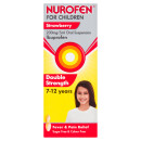 Nurofen Double Strength For Children 7-12 years Strawberry Flavour Oral Suspension