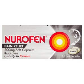 Nurofen Joint & Back 200mg Soft Capsules 16s