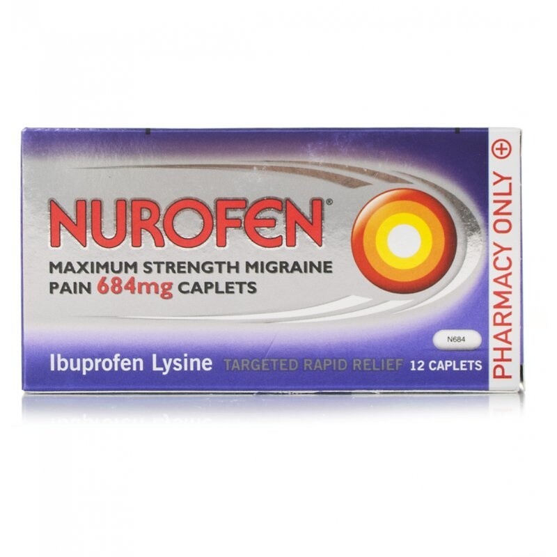 Nurofen Migraine Pain Caplets Headache Pain Relief Chemist Direct nurofen-migraine-pain-caplets-headache-pain-relief-chemist-direct