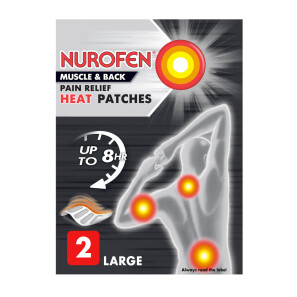 Nurofen Muscle Heat Patch Large 2 Each