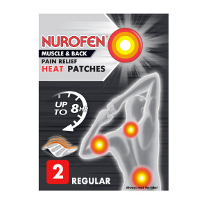 Nurofen Muscle Heat Patch Regular 2 Each