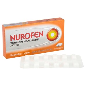  Nurofen Tension Headache 342mg Caplets 