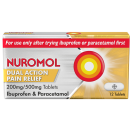 Nuromol Dual Action Pain Relief 200/500mg