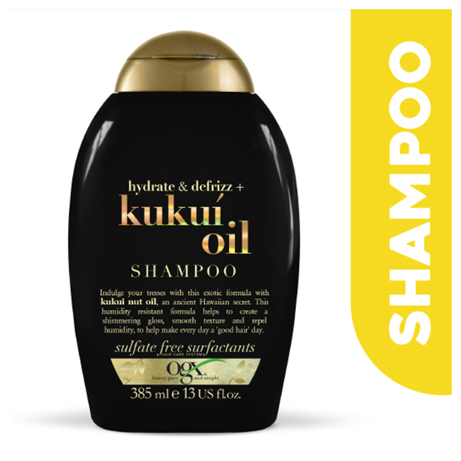 Ogx Hydrate & Defrizz Kukui Oil Shampoo  0151721