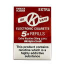 OK Vape Extra High Strength Tobacco Refills (20mg) 