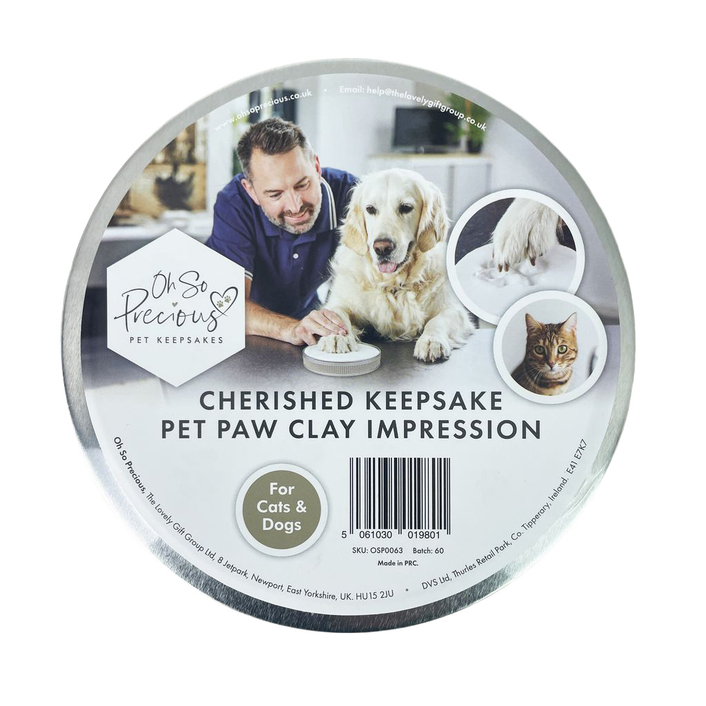 Oh So Precious Clay In a Tin Pet Keepsake