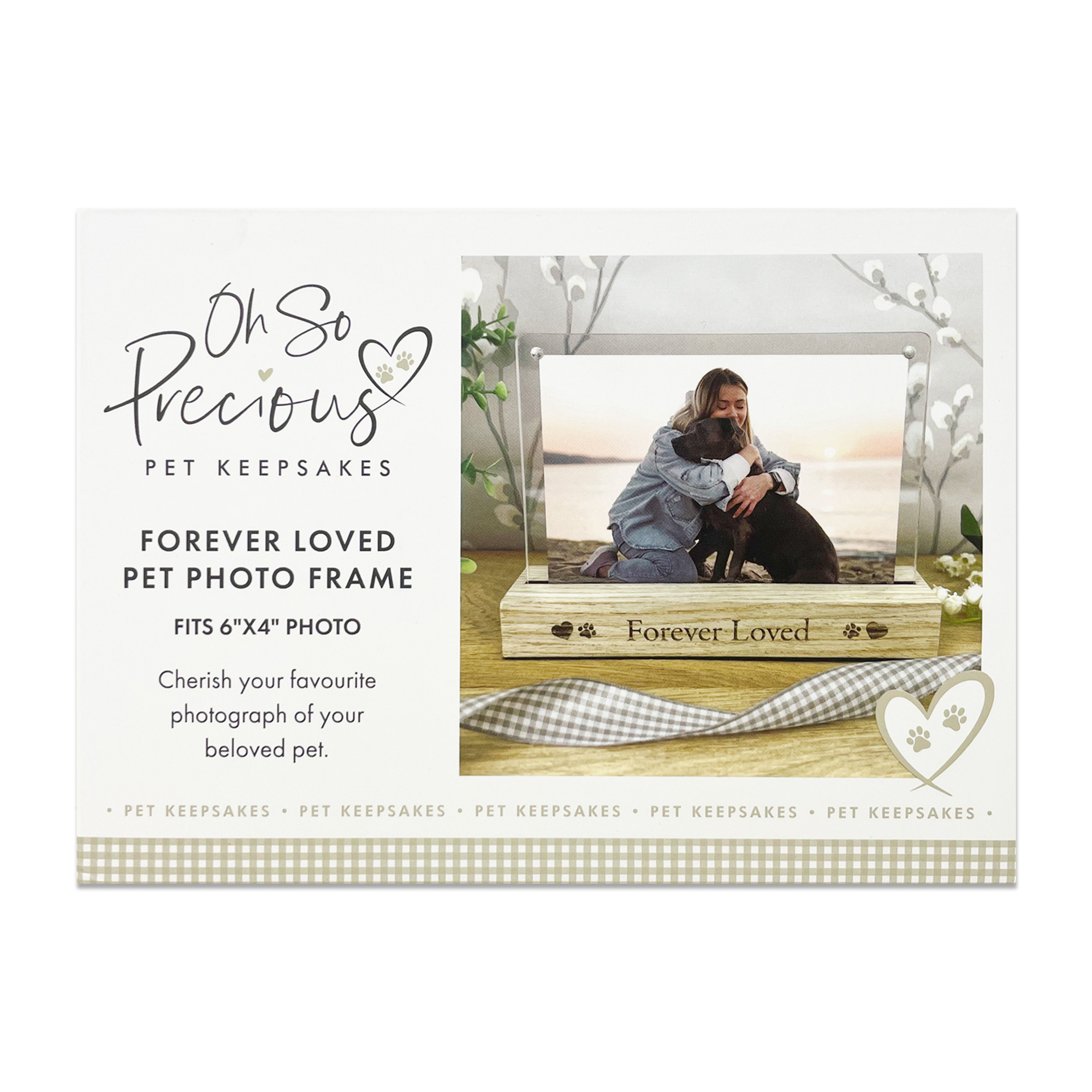 Oh So Precious Forever Loved Pet Photo Frame 6x4