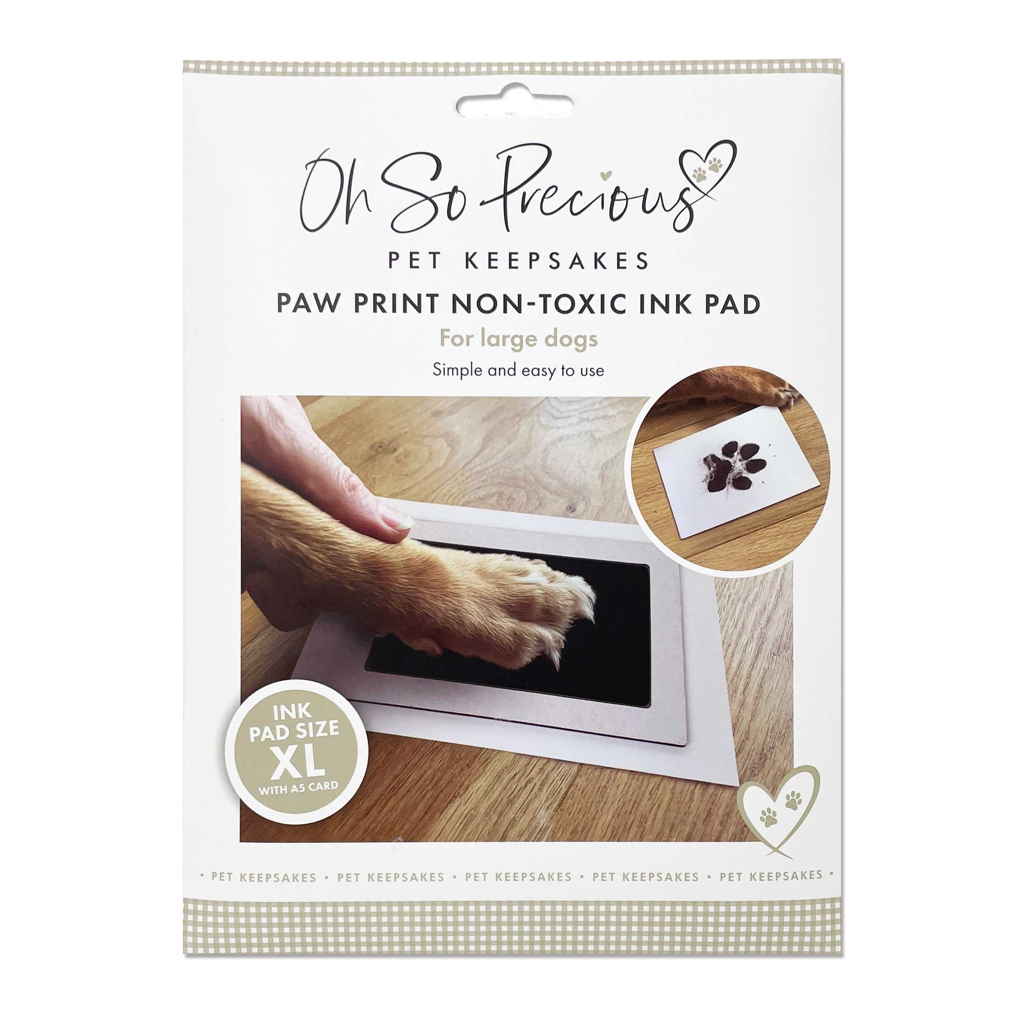 Oh So Precious XL Paw Print Ink Kit