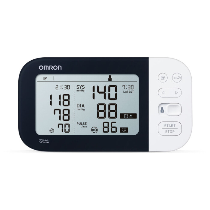 Image of Omron M7 Intelli IT Automatic Upper Arm Blood Pressure Monitor (HEM-7361T-EBK)