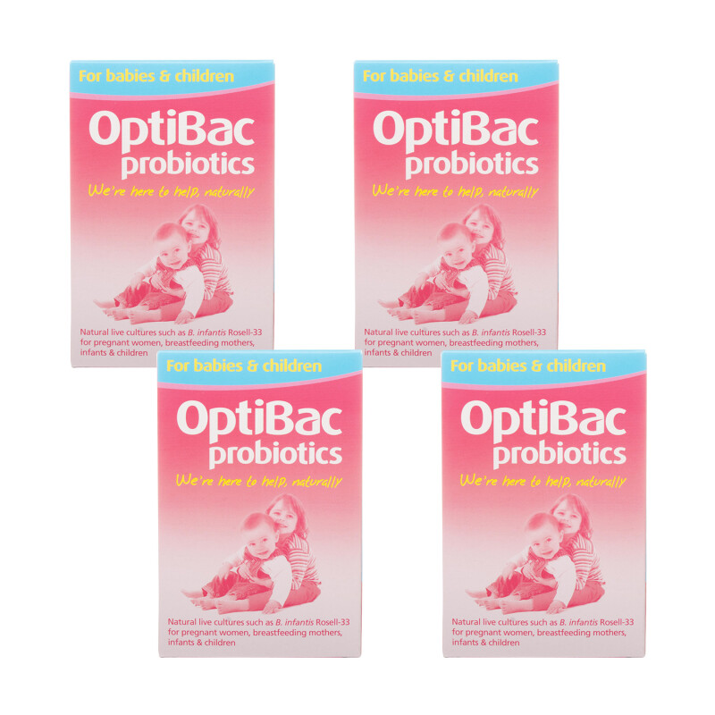 Buy Optibac Probiotics For Babies And Children X4 Chemist Direct