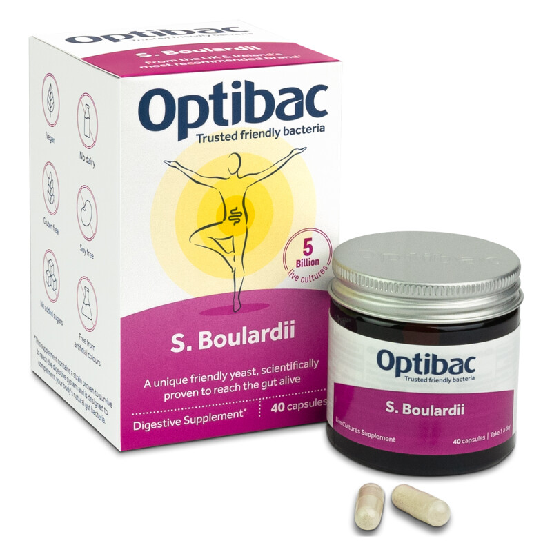 OptiBac Probiotics Saccharomyces Boulardii