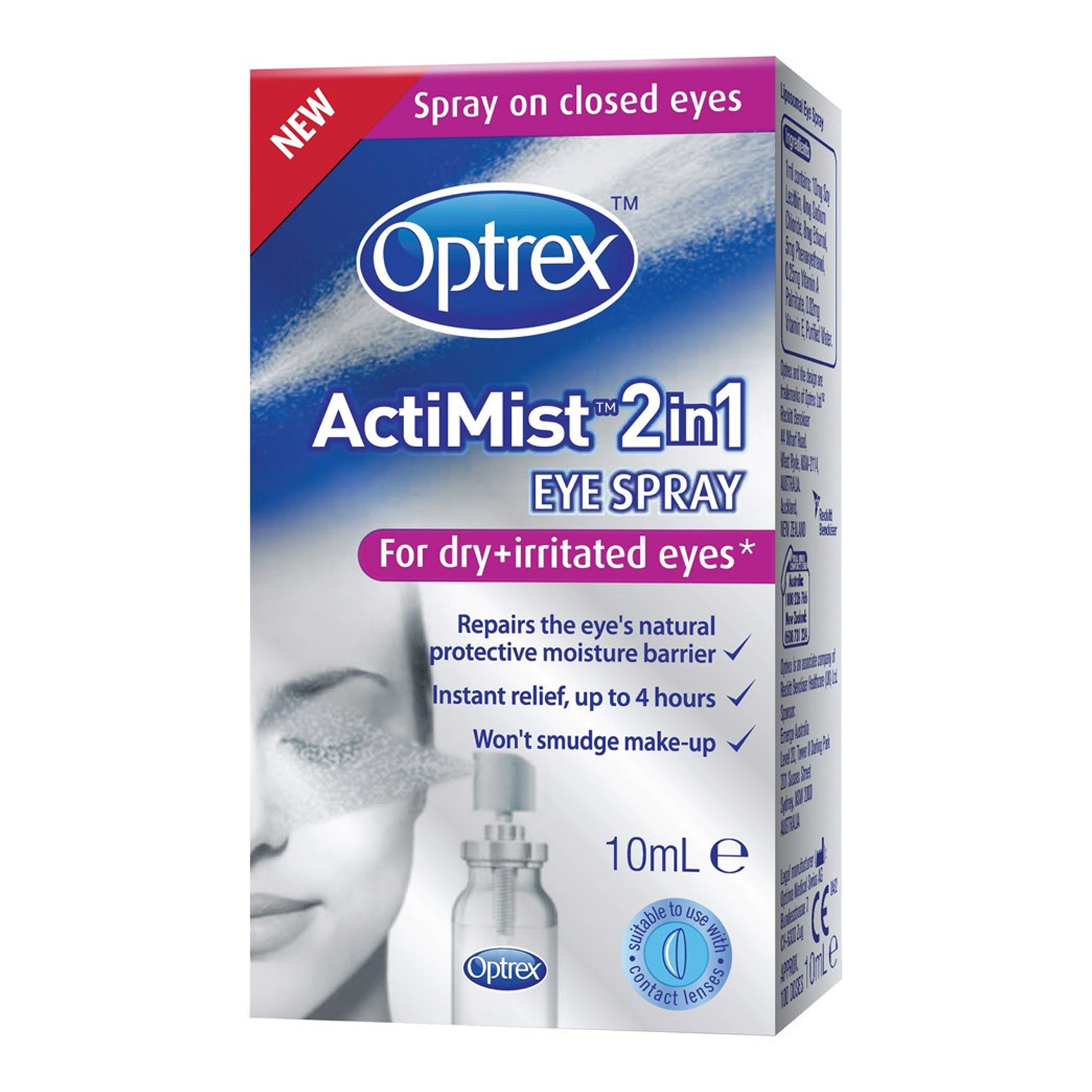 Optrex ActiMist 2 in 1 for Dry and Irritated Eyes