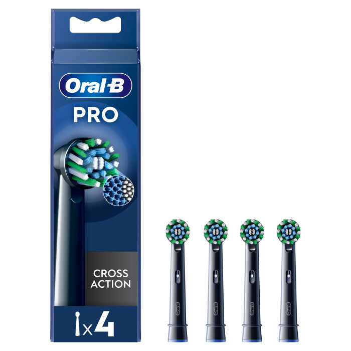 Image of Oral-B Cross Action Refill Head Black