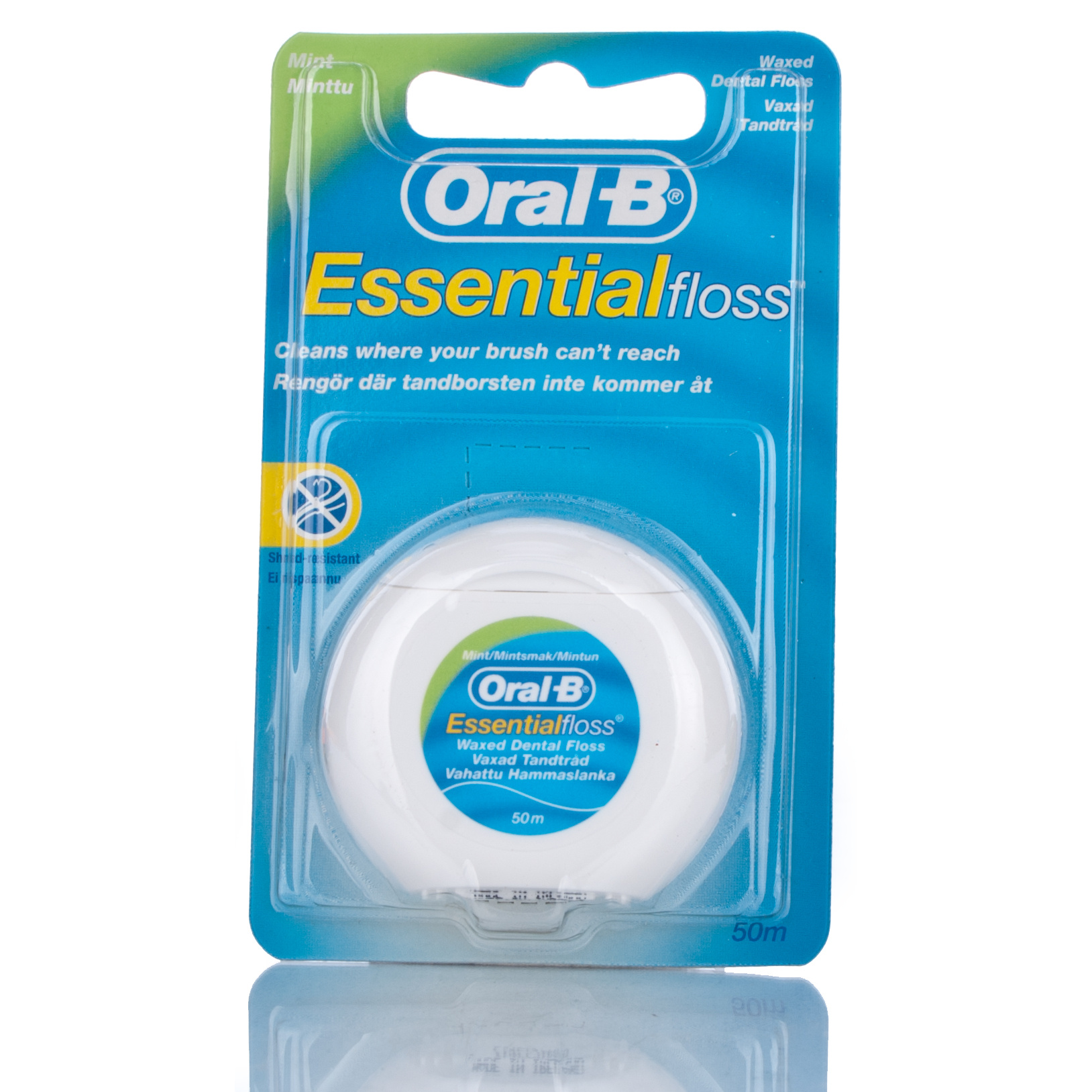 Oral-B Essential Waxed Dental Floss Mint Triple Pack