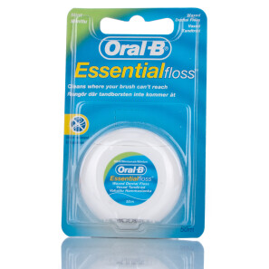 Oral-B Essential Waxed Dental Floss Mint 