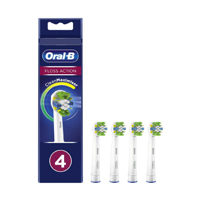 Oral-B FlossAction Toothbrush Head with CleanMaximiser Technology
