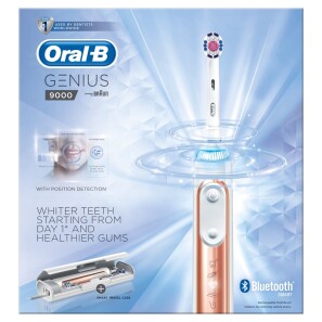  Oral B Genius 9000 Rose Gold Electric Toothbrush 