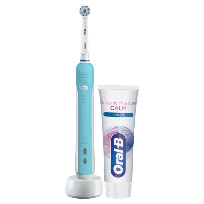 Oral-B Pro 1 650 Sensi UltraThin + Bonus Toothpaste