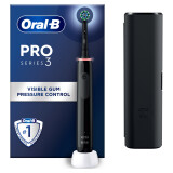 Oral B Pro 3 (3500) Black Edition Electric Toothbrush with Travel Case
