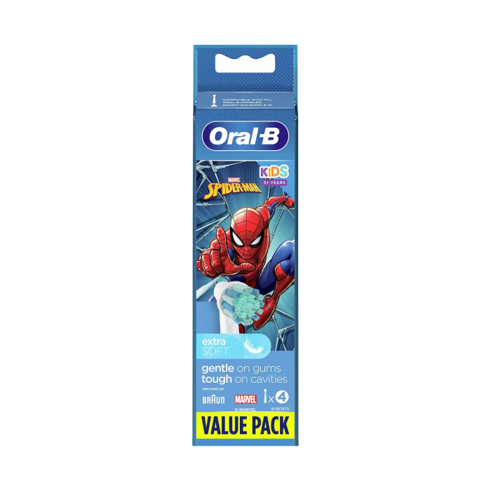 Image of Oral-B Stages Spiderman Refill Heads