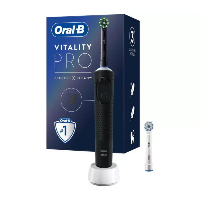 Image of Oral-B Vitality Pro Electric Toothbrush Black