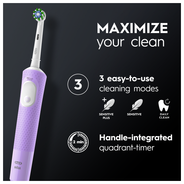 Oral-B Vitality Pro Electric Toothbrush Lilac