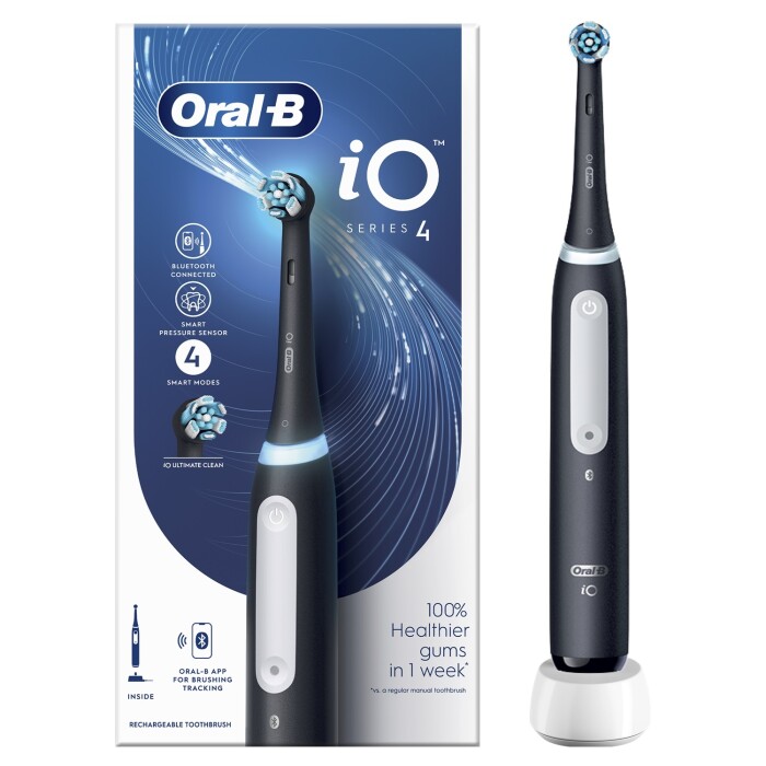 Image of Oral-B iO4 Electric Toothbrush Black