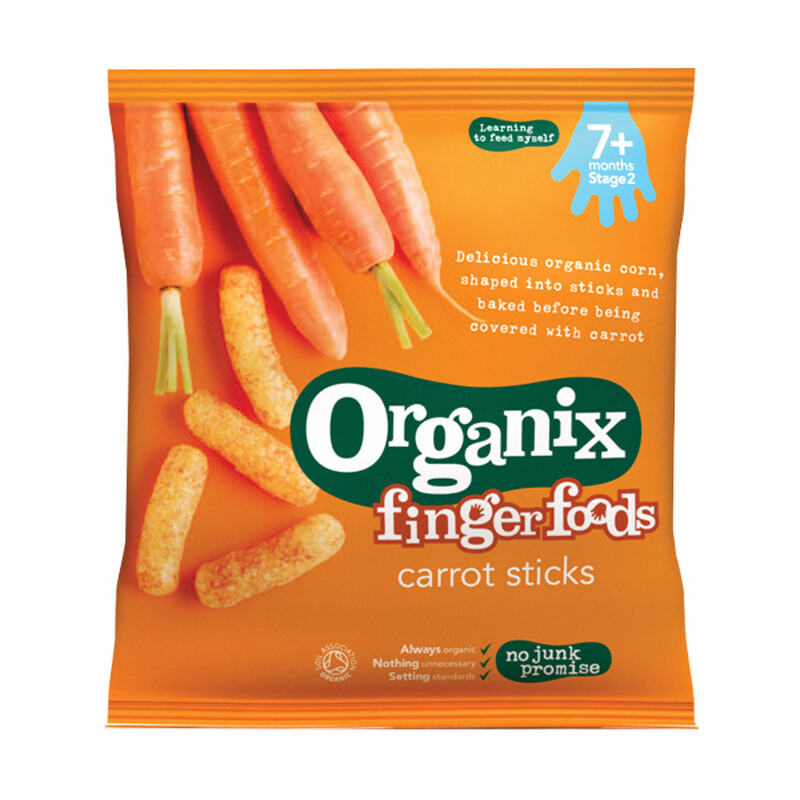 Organix Crunchy Carrot Sticks