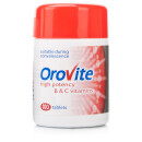  Orovite High Potency B & C Vitamin Tablets 