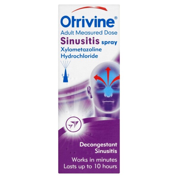 Otrivine Adult Measured Dose Sinusitis Spray