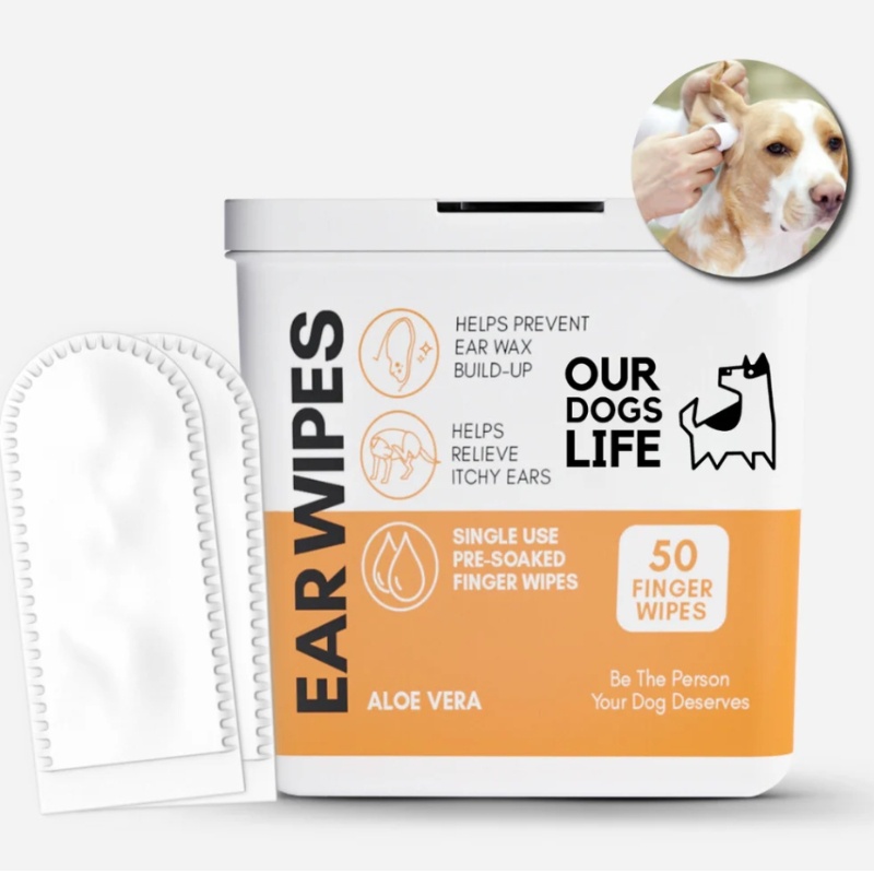OurDogsLife Dog Ear Wipe 50pack
