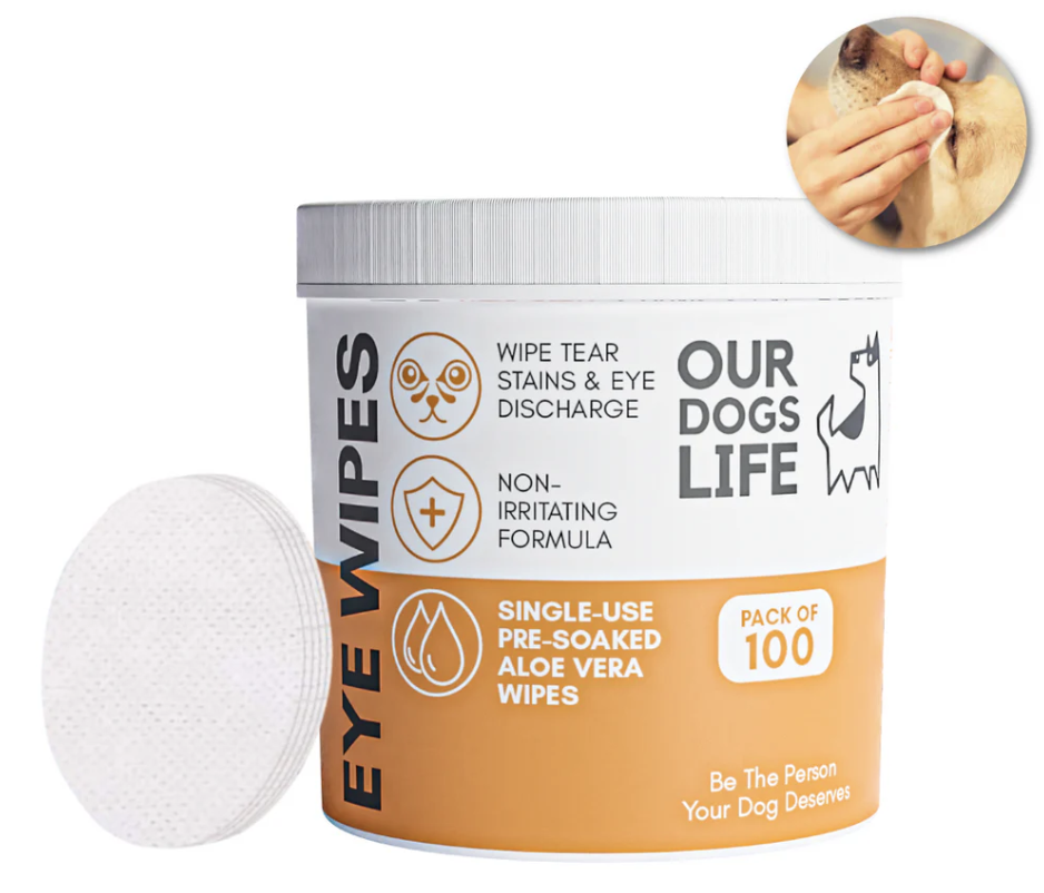 OurDogsLife Dog Eye Wipe 100pack