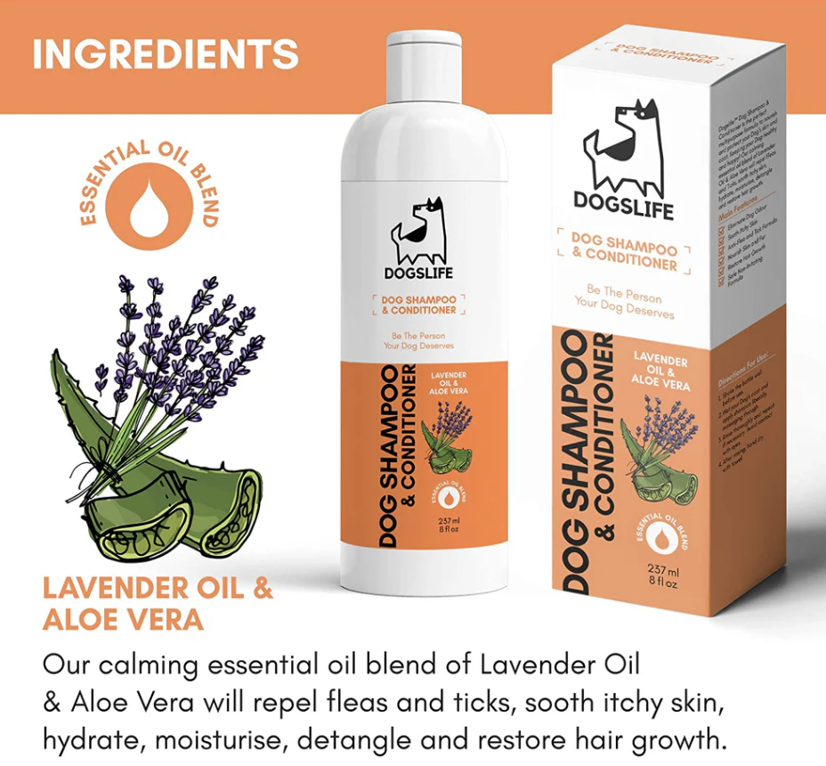 OurDogsLife Dog Shampoo & Conditioner 237ml
