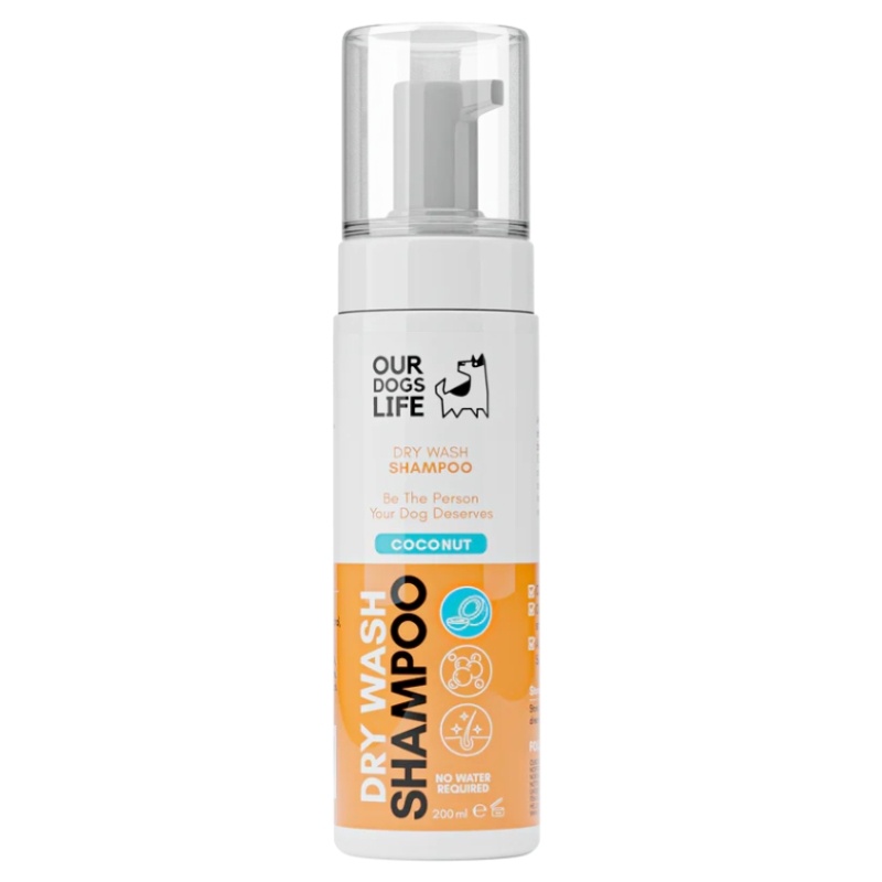 OurDogsLife Dog Waterless Shampoo 200ml
