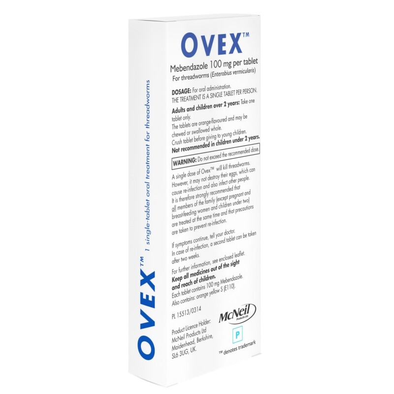 Ovex Single Tablet Treatment