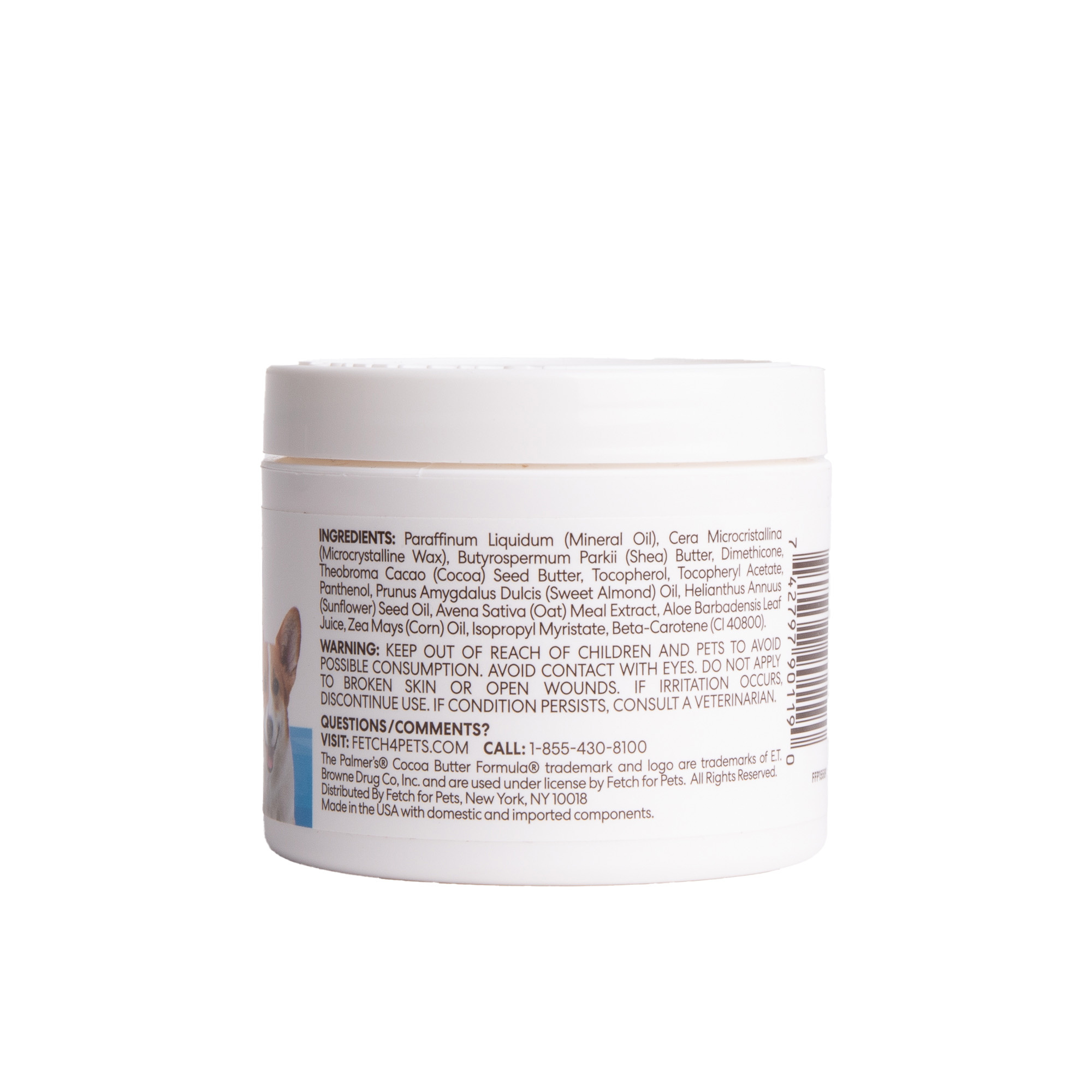 Palmer's For Pets Dog Paw Pad & Nose Balm With Cocoa Butter 3.5oz