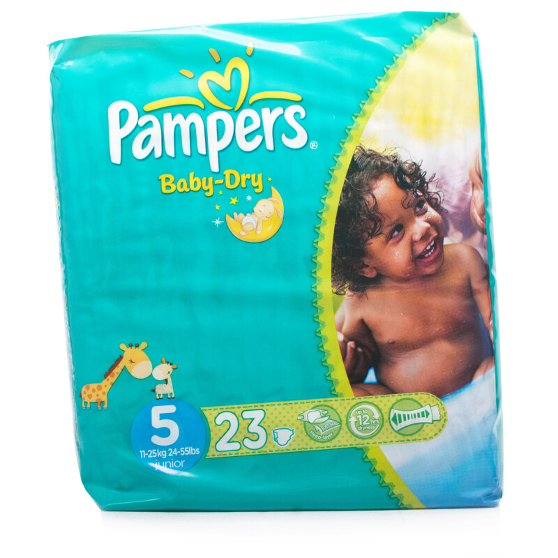 Pampers Baby Dry Junior Size 5 