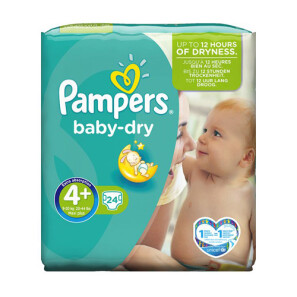 Pampers Baby Dry Maxi Size 4+