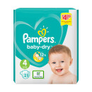 Pampers Baby Dry Size 4 Nappies